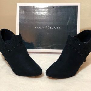 Karen Scott Marana Navy Ankle Boots